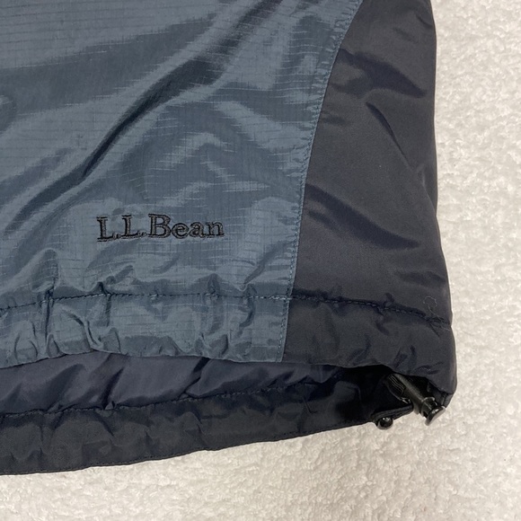 LL Bean primaloft women’s winter jacket petite small black charcoal - Picture 4 of 14